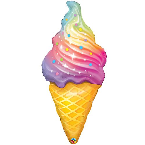 Ice Cream Supershape Foil Balloon - 45"
