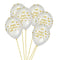 Clear Unicorn Latex Balloons - 12