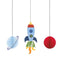 Outer Space Hanging Decorations - Pack of 3