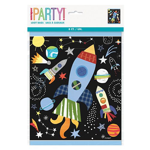 Outer Space Party Bags - Pack of 8