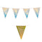 Mermaid Gold Foil Bunting - 4m