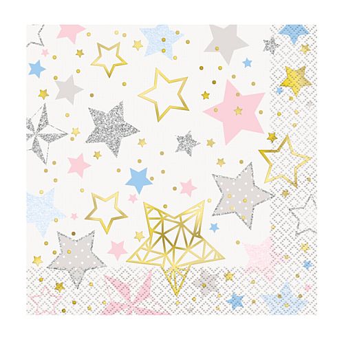 Twinkle Twinkle Little Star Napkins - Pack of 16