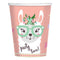 Llama Paper Cups - 250ml - Pack of 8