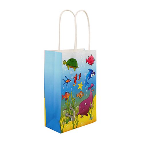 Sealife Paper Party Bags - 21cm - Each