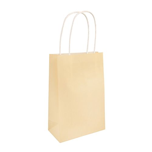 Ivory Paper Party Bags - 21cm - Each