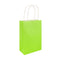Neon Green Paper Party Bags - 21cm - Each