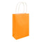 Neon Orange Paper Party Bags - 21cm - Each