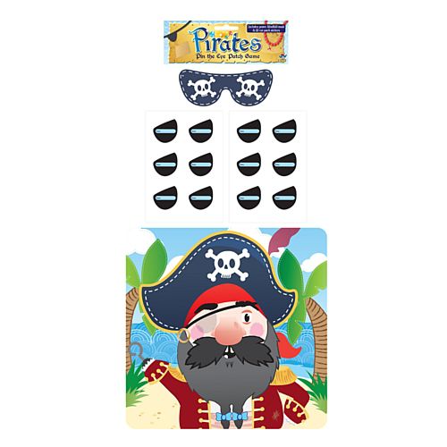 Stick the Eyepatch on the Pirate Game