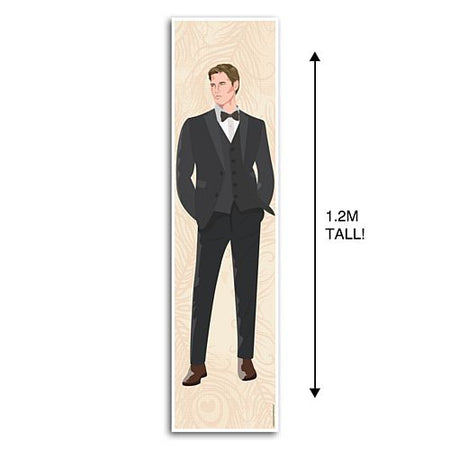 The Great Gatsby 1920's Portrait Wall Decoration - 1.2m