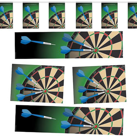 Darts Paper Party Decoration Pack