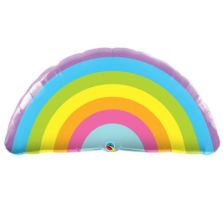 Pastel Rainbow Shaped Foil Balloon - 20