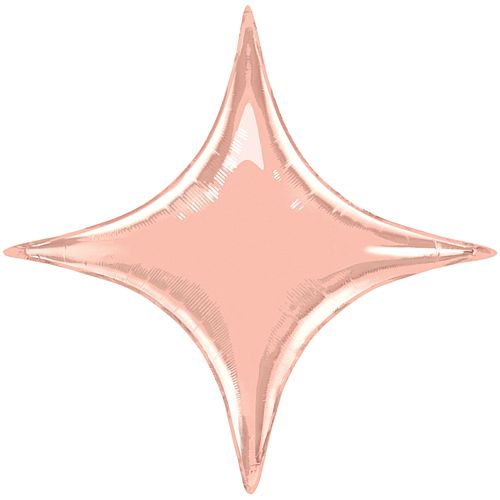 Starpoint Metallic Rose Gold Foil Balloon - 20"