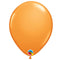 Orange Plain Colour Mini Latex Balloons - 5