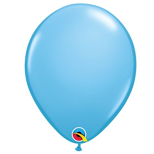 Pale Blue Plain Colour Mini Latex Balloons - 5" - Pack of 10