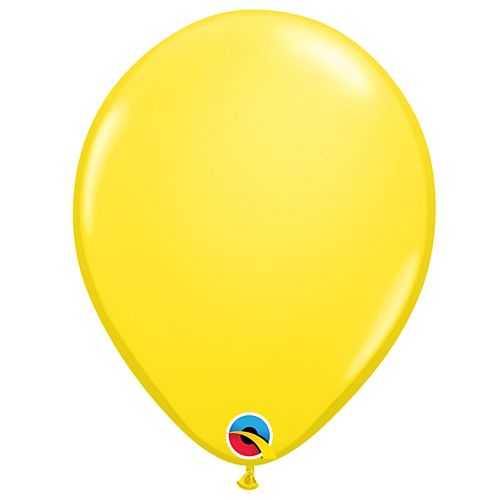 Yellow Plain Colour Mini Latex Balloons - 5" - Pack of 10