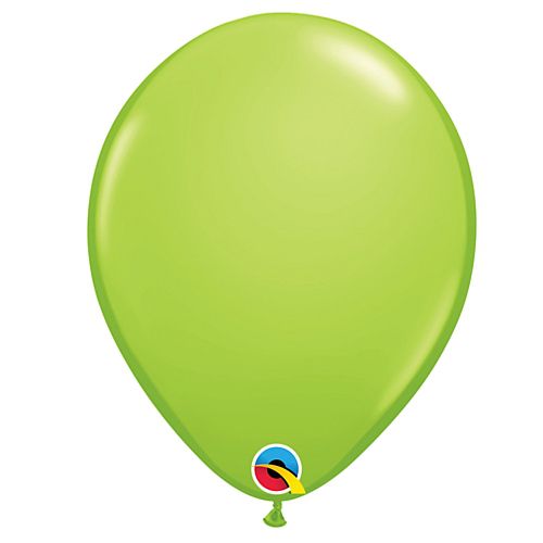 Lime Green Plain Colour Mini Latex Balloons - 5" - Pack of 10