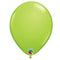 Lime Green Plain Colour Mini Latex Balloons - 5