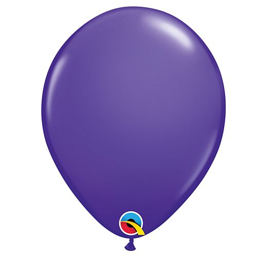 Purple Violet Plain Colour Mini Latex Balloons - 5" - Pack of 10