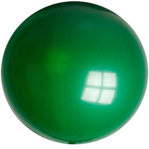Emerald Green Giant Round Latex Balloons - 24" - Pack of 10