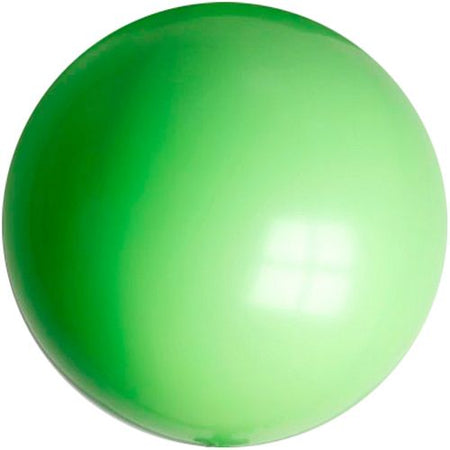 Lime Green Giant Round Latex Balloons - 24