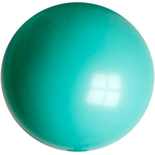 Turquoise Blue Giant Round Latex Balloon - 24" - Pack of 10