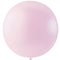 Pastel Pink Giant Round Latex Balloon - 24
