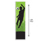 Men's Football Portrait Wall Banner Decoration - 1.2m