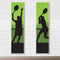 Men's and Women's Tennis Portrait Wall Banner Decoration - 1.2m - Pack of 2