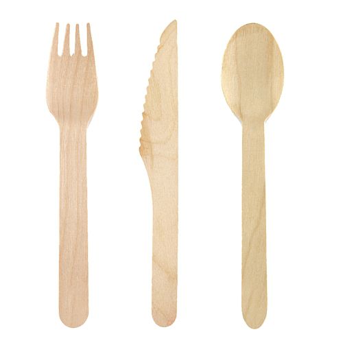 Wooden Cutlery - Pack of 24
