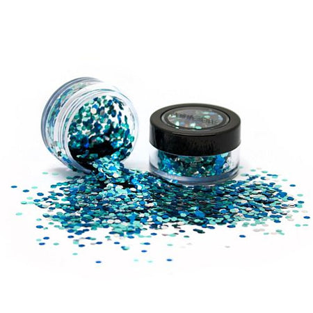 Ice Queen Blue Mix Chunky Biodegradable Glitter - 3g
