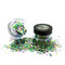 RainForest Green Mix Chunky Biodegradable Glitter - 3g