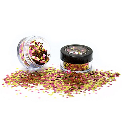Rose Gold Mixed Chunky Biodegradable Glitter - 3g