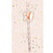 30th Birthday Rose Gold Straws - Pack of 6