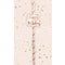 Happy Birthday Rose Gold Straws - Pack of 6