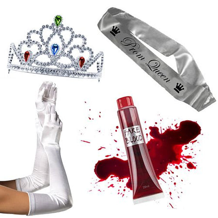 Bloody Prom Queen Fancy Dress Kit