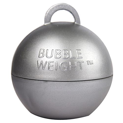 Silver Bubble Balloon Weight - 35g