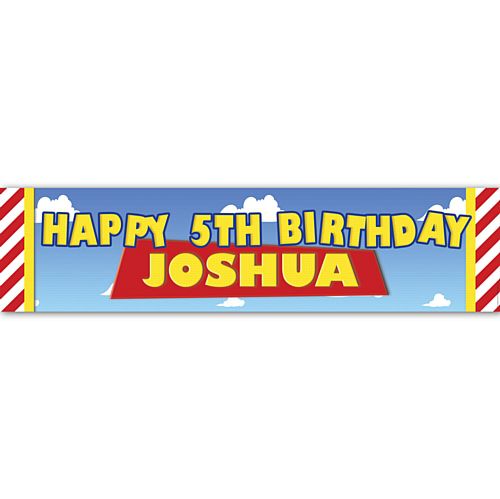 Toys Party Personalised Banner - 1.2m