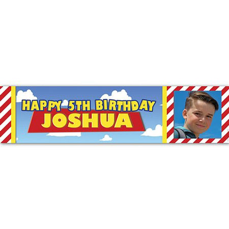 Toys Personalised Photo Banner - 1.2m
