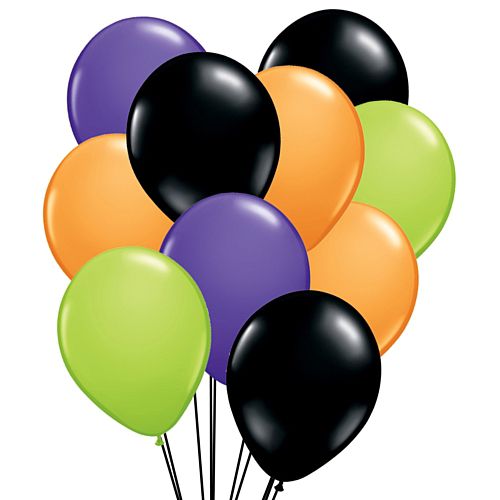 Halloween Mix 12" Latex Balloons- Pack of 40