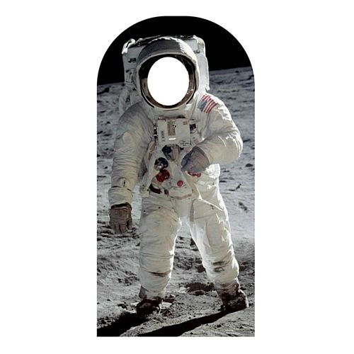 Buzz Aldrin Man On The Moon Astronaut Stand-In Photo Prop - 1.94m