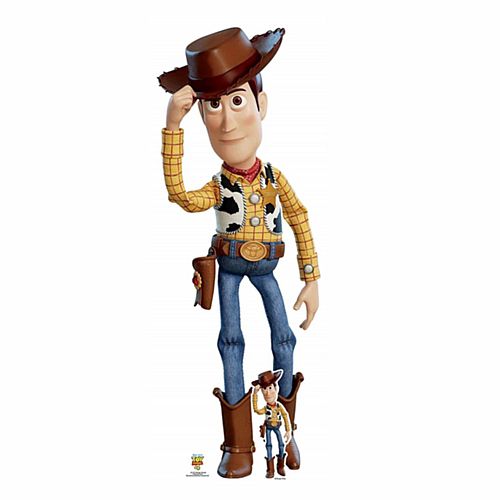 Woody Toy Story 4 Cardboard Cutout - 1.62m