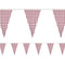 Red Gingham Fabric Bunting - 8m