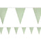 Green Gingham Fabric Bunting - 8m