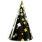 New Years Eve Cone Hats - Pack of 4