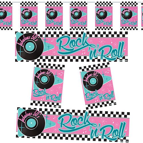 50's Rock and Roll Decoration Pack