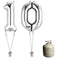 Silver Foil Number '10' Balloon & Helium Canister Decoration Party Pack