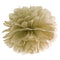 Gold Pom Pom Tissue Decoration - 40cm