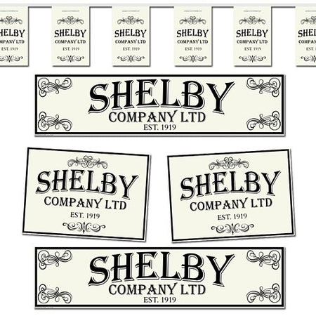 Shelby Company Ltd Peaky Gangsters Decoration Pack