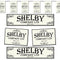 Shelby Company Ltd Peaky Gangsters Decoration Pack