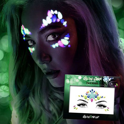 Glow in the Dark Face Jewels